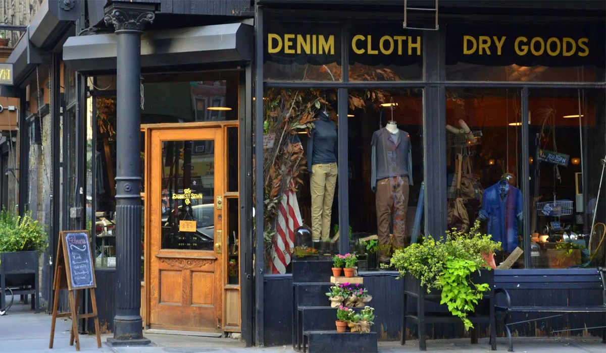 clothing storefront
