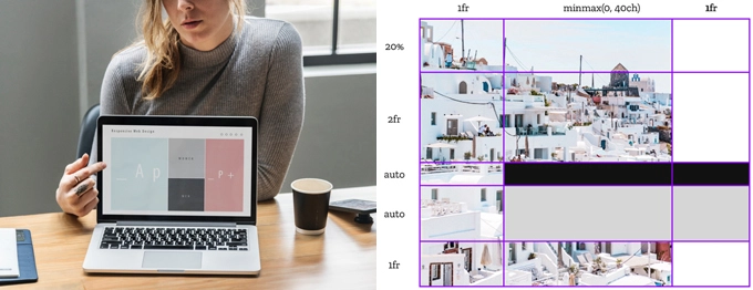 responsive versus intrinsic design example