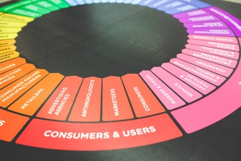 different users color wheel